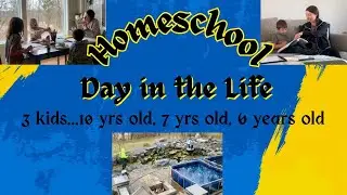 Homeschool Day in the Life | Unorthodox Day | Moody Kids | Mother of 3