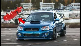 Subaru Sti Turbo Inlet Install! (Built Motor)