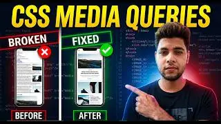 css media queries | css media queries tutorial in hindi | responsive web design | media queries 