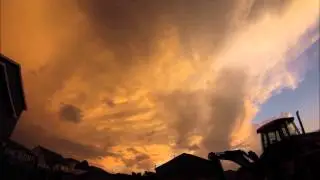 Time-Lapse - Storm Moving In - Omaha - September 6, 2015