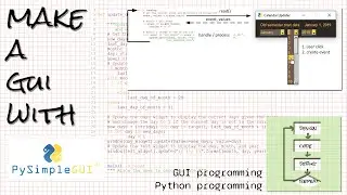 Create a simple GUI with PySimpleGUI!