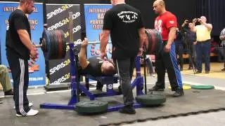benchpress RAW 270 kg @ 106 kg bodyweight andre lepies
