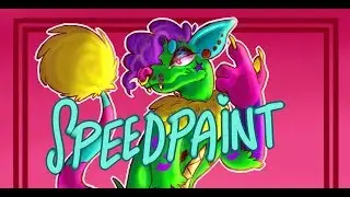 Happy Pillz Giftart || Furry Speedpaint