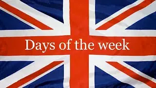 English for Beginners - Lesson 1 - Days of the week