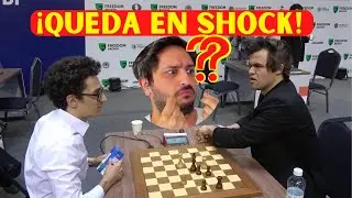 Reacción: Carlsen Se queda MUDO luego de enfrentar a Caruana