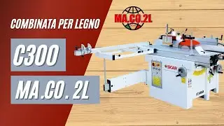 Combinata per legno C300 MA.CO.2L srl