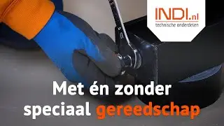 Twee manieren om blindklinkmoeren te monteren