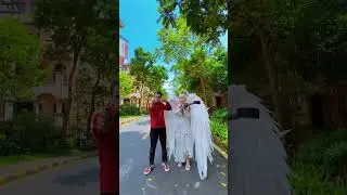 小丑和白天使准备的生存游戏。#天使 #小丑 #超人不会飞