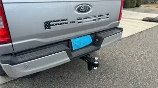 AUPAR adjustable hitch 6 inch rise or drop