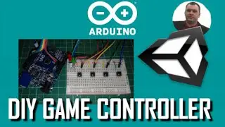 DIY game controller based on Arduino with Unity3d game 2/3