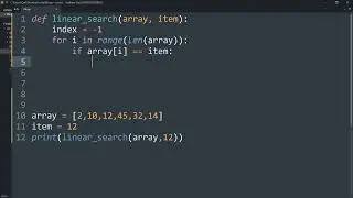 Search for items in an array in Python