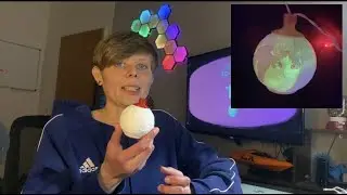3D-Druck: Lithophanen-Weihnachtskugeln für LED-Lichterkette