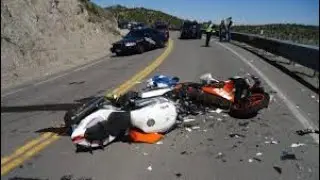 Жесткое МОТО ДТП!!! Moto Crash#3