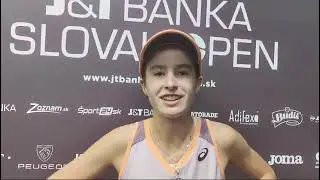 J&T Banka Slovak Open 2024 - Rozhovor s Miou Pohánkovou
