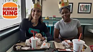 we tried doing a mukbang at burger king