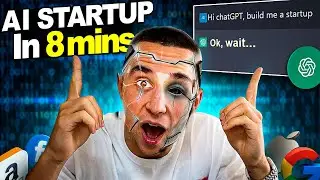 Building an AI Startup in 8 Minutes with ChatGPT [No-Code Method]