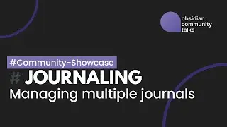 Journaling - Managing multiple journals
