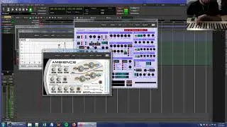 ambient music improvisation in ardour 5