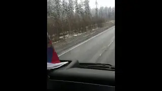 зима 30.05.17 едем на самосвале Man с Куть-яху в Салим трас... Ещё