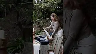 Spring calls for OUTDOOR DINNER PARTIES 