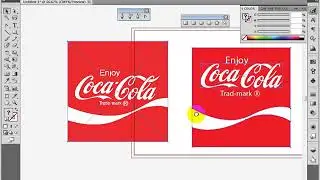 How to create logo Coca cola, LG using Adobe Illustrator