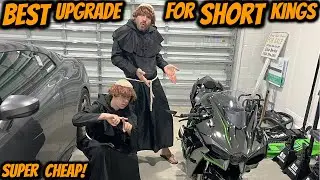 Best Upgrade for Short Motorcycle Riders