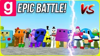 3D NEXTBOTS VS FRODO VS CARTOON DOG P3 [MEME MAZE] In Garry's Mod