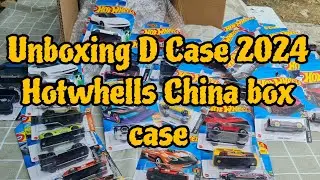 Unboxing - Hot wheels D Case 2024 China box case