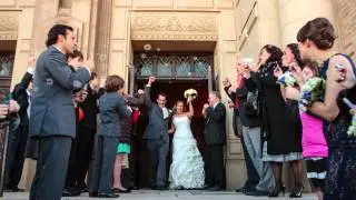 Fall Wedding at Architectural Artifacts - Jackie & Joe