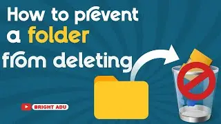 How to prevent folder from deleting
