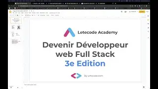 3e Edition Day #1 Presentation et introduction du programme