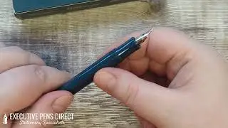 Kaweco COLLECTION Toyama Teal Fountain Pen - A quick glance