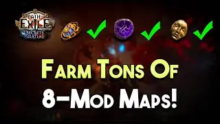 How to Farm Tons of 8-Mod Maps! [PoE 1 3.26]