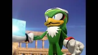 Sonic Riders | Story cutscene (English audio) | GameCube/PlayStation 2/Xbox/PC [4K 4:3 29.97fps]