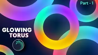 EPIC Glowing Shapes Motion Graphics in Alight Motion - Alight Motion Tutorial like After Effects