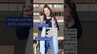 Habt ihr Punkte in Flensburg?🚨👮Wie Punkte abgebaut werden, erfahrt ihr im Video. #blitzer #TÜVSÜD