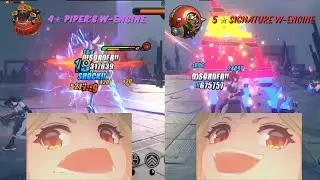 Burnice Signature W-Engine (Flamemaker Shaker) vs Piper W-Engine (Roaring Ride) | Zenless Zone Zero