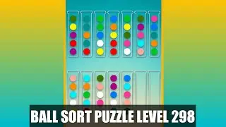 Ball Sorting Puzzle Game Level 298 | Ball Sort Puzzle Level 298 | GamingOn