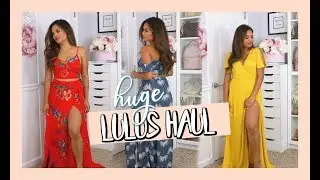 HUGE LULUS TRY-ON HAUL