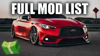 HUGE changes to my car (infiniti Q60) (FULL MODS LIST)