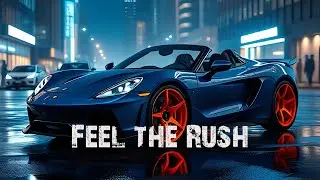 Hermss - Feel the Rush | High-Energy | Visualizer (Lyrics) | Copyright Free