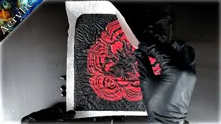 Fluid Art Techniques for Beginners | Easy Acrylic Pour Painting