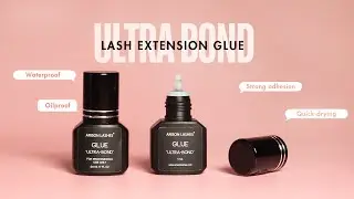 Waterproof Lash Extensions Glue | ULTRA BOND by #arisonlashes #lashglue #lashextensions