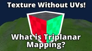 Texturing Without UV's (An Intro to Triplanar Mapping) - Using Godot Engine