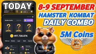 Combo Harian Hamster Kombat Hari Ini 8 - 9 September | Kombo Harian Hari ini Hamster Kombat