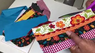 PORTA CELULAR DE RETALHO | Renda extra pra o Natal