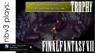 Getting the Final Fantasy 7 Won't You be My Valentine Trophy - PS4