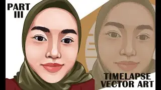 Timelapse Vector Art Part 3 || Photoshop