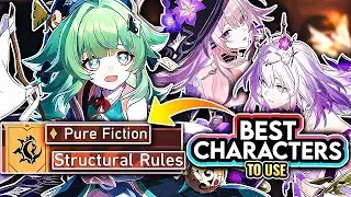 The *BEST* Characters for Pure Fiction (Structural Rules 04) (Honkai: Star Rail Guide)