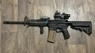 Knights Armament MCQ on Colt M4A1
